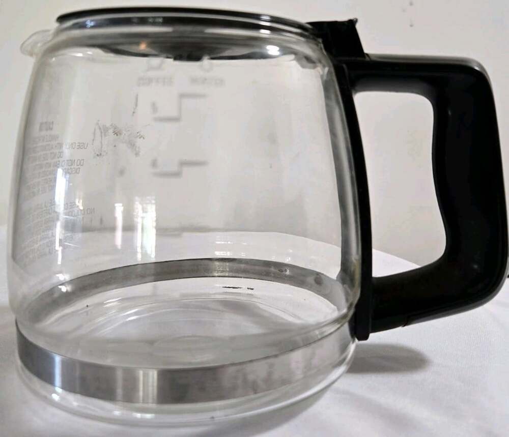 Replacement 12 Cup Coffee Pot for Drip Coffee Maker Clean Good Condition